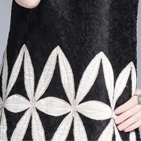 The Gerty Brocade Dress - Picture 4 of 11